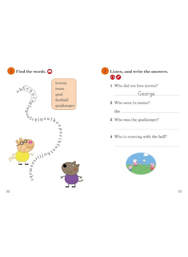 Ladybird Readers Level 2 - Peppa Pig - Playing Football (ELT Graded Reader)  - Image 3