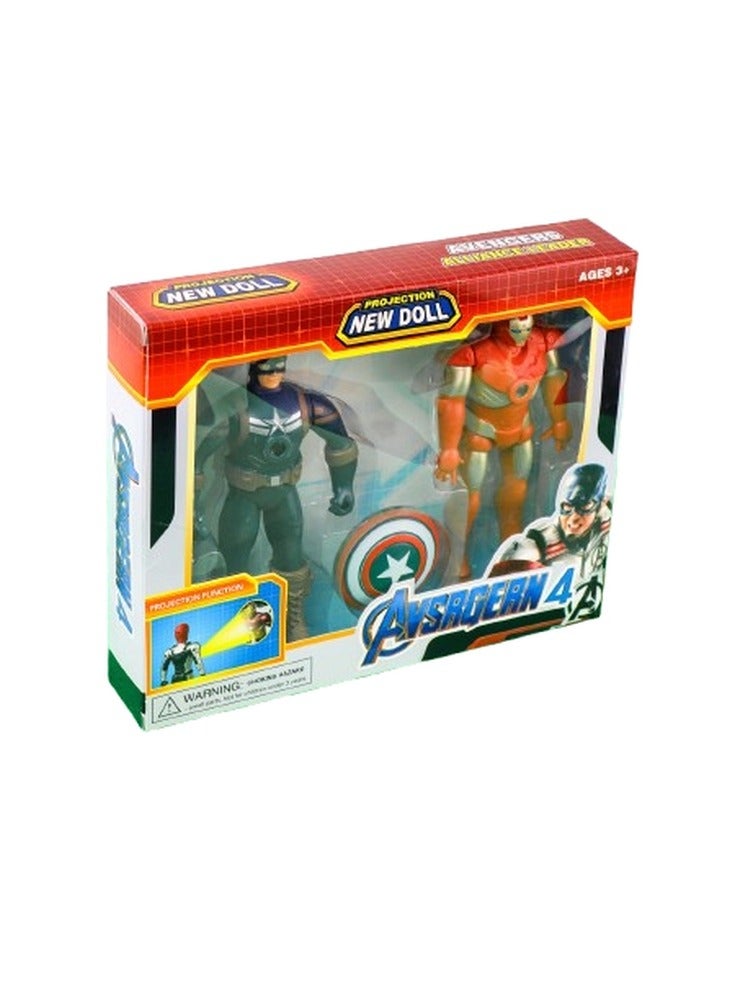 شخصيات افنجرز العارضة للصورة 2 قطعة - 0891B-1-2 - Image 2