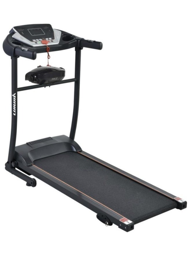 Altis Fitness AL6069D 1.5hp Continue 3 Hp Peak Motorised Treadmill with Massage for Home Use | Speed-10Km/Hr | Max User Weight 90 Kg | Manual Incline | Warranty 1 Year | W400xL1100mm - Image 2