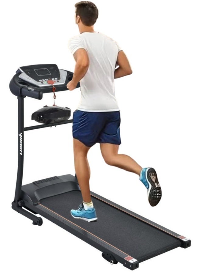 Altis Fitness AL6069D 1.5hp Continue 3 Hp Peak Motorised Treadmill with Massage for Home Use | Speed-10Km/Hr | Max User Weight 90 Kg | Manual Incline | Warranty 1 Year | W400xL1100mm - Image 1