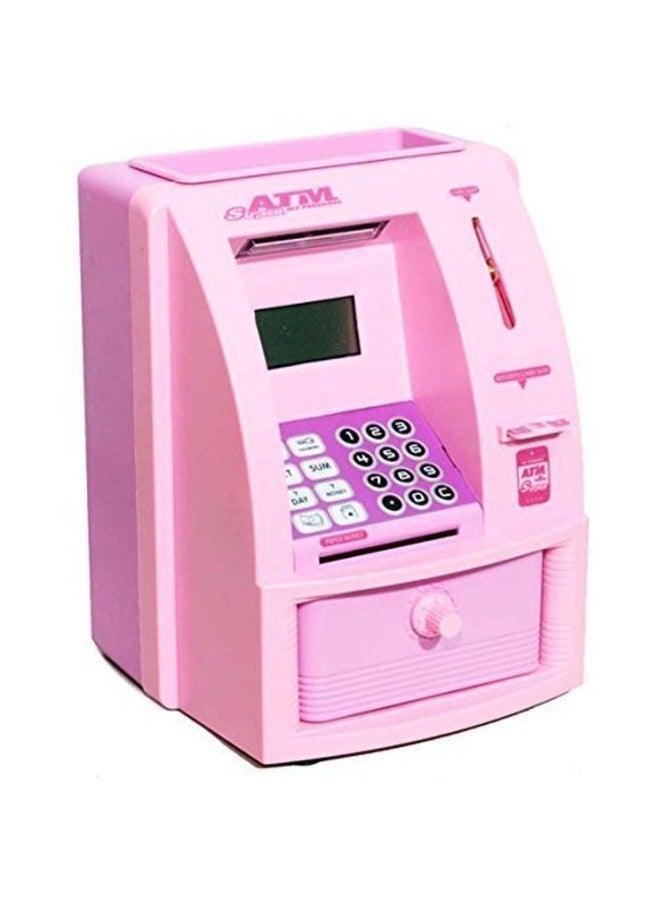 GIOIO Kids LCD Display ATM Bank Toy with Cash Slot Safe Saving Learning Money Game Daily Use Gift for Boys Girls - Image 1