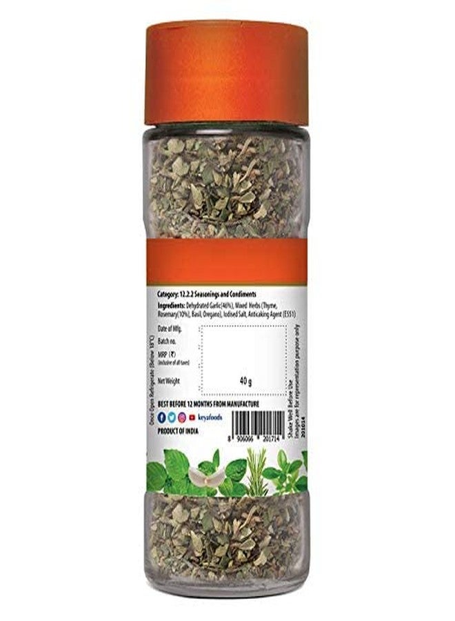 Keya Combo of Oregano Seasoning 50gm | Pasta Seasoning 45gm | Pizza Seasoning 45gm | All Natural & Healthy Spice Blend for Pizza, Pasta & More | Glass Bottle | Premium Herbs and Spices | Contains Freeze dried herbs| Export Quality | No Preservatives | The rich aroma that lasts | Pack 3 - Image 5