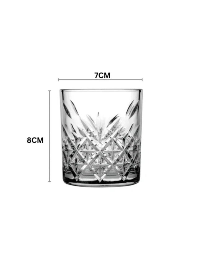 Pasabahce Timeless Old Fashioned Glass Set of 4Pcs – 205ml - Image 4