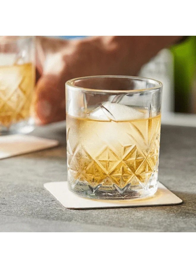 Pasabahce Timeless Old Fashioned Glass Set of 4Pcs – 205ml - Image 2