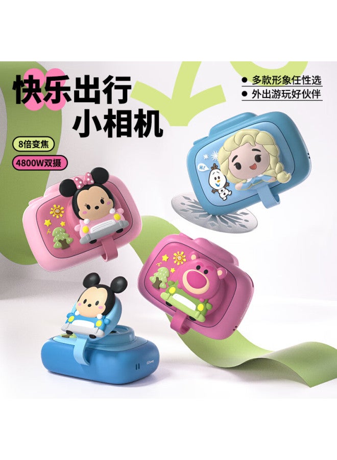 Maqucc Disney 2025 New Elsa Ccd Camera For Children Aged 3-6, Photo And Video Capable, Toy For Boys And Girls Aged 7-14, Birthday Gift, 32gb