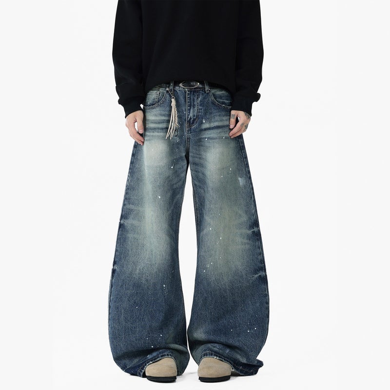 Unisex Casual Daily Denim Jeans - Image 2