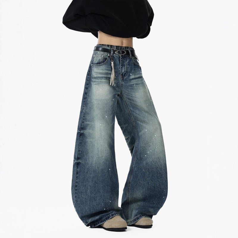 Unisex Casual Daily Denim Jeans - Image 4