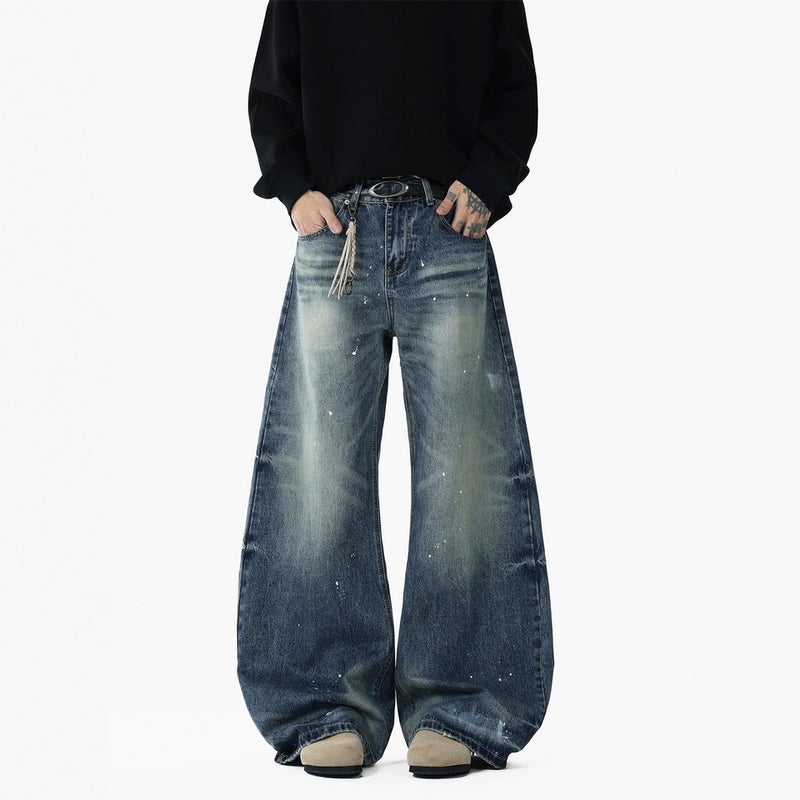 Unisex Casual Daily Denim Jeans - Image 5