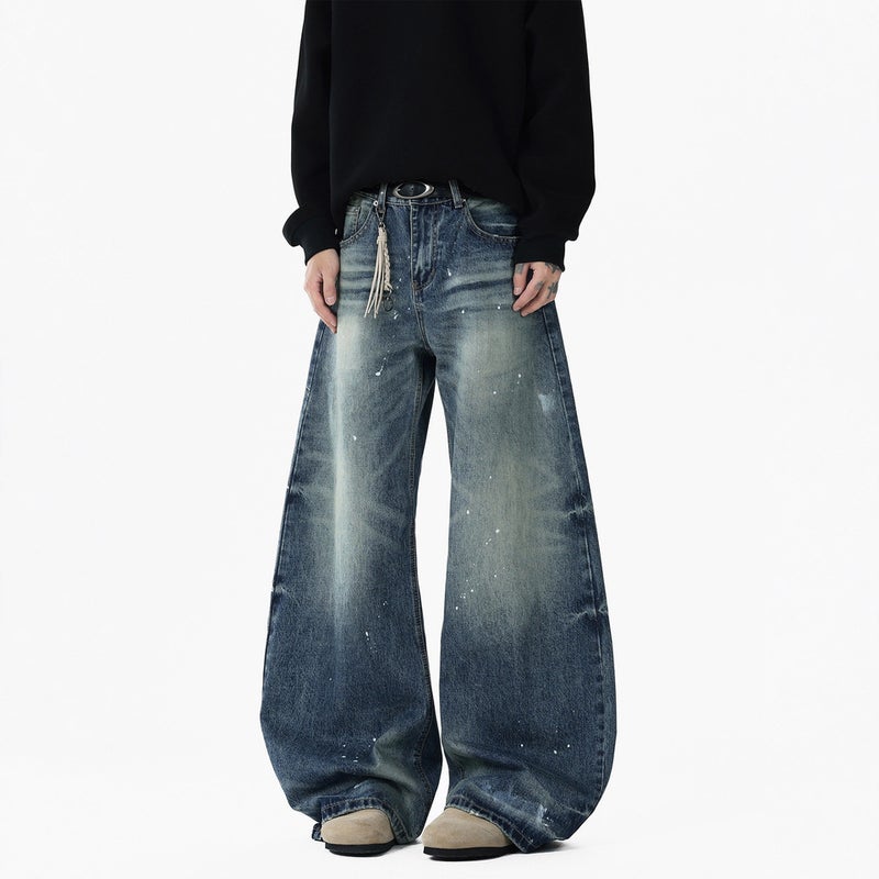 Unisex Casual Daily Denim Jeans - Image 3