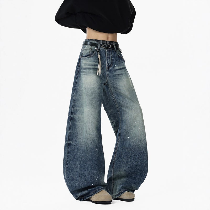 Unisex Casual Daily Denim Jeans - Image 1