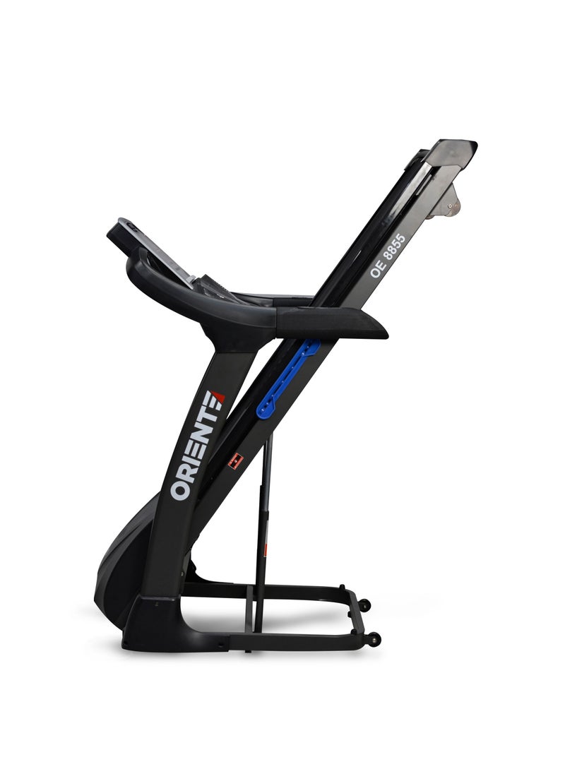 ORIENTE - 8855 - 4 Hp Peak Automatic Treadmill - Foldable Motorized Treadmill For Home Use - Image 1
