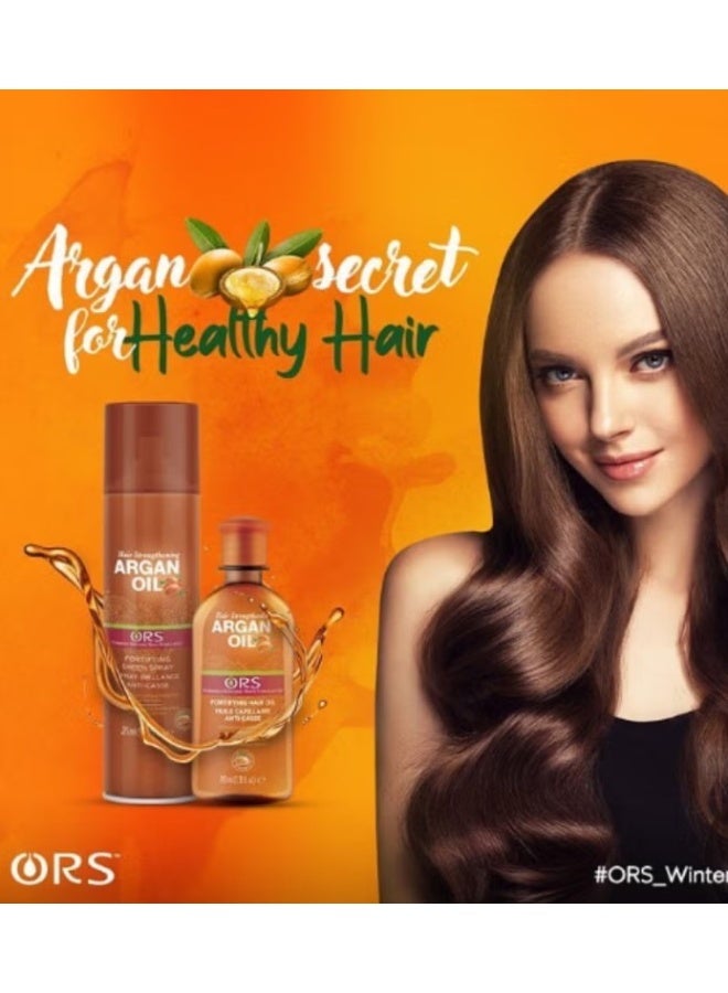 أو آر اس Ors سبراي تقوية الشعر بزيت الأركان من ORS 250 مل - Image 2
