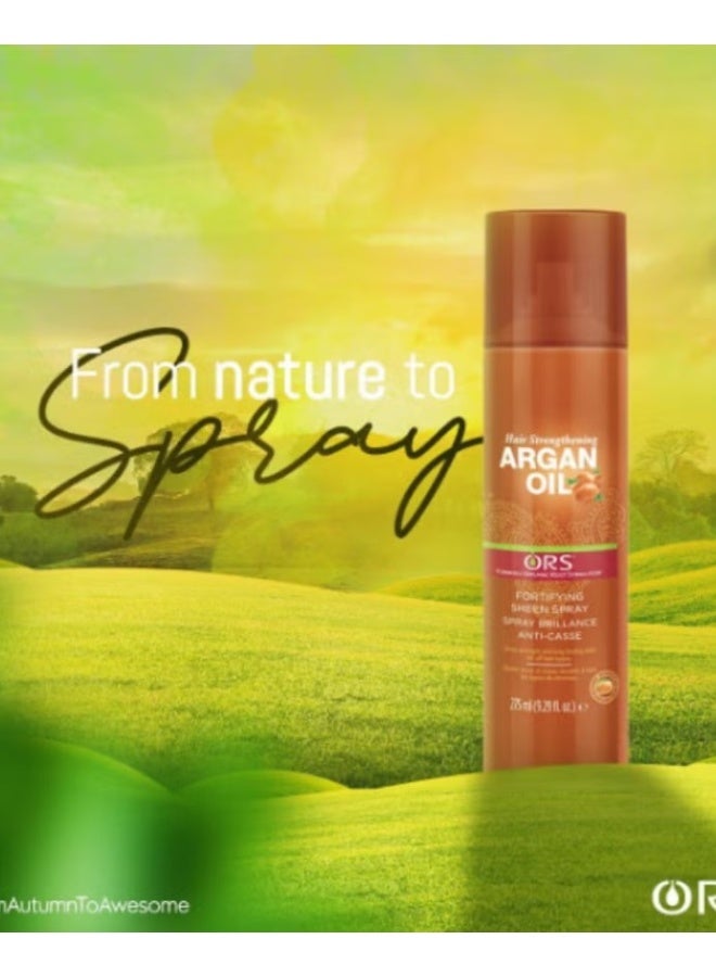 أو آر اس Ors سبراي تقوية الشعر بزيت الأركان من ORS 250 مل - Image 3