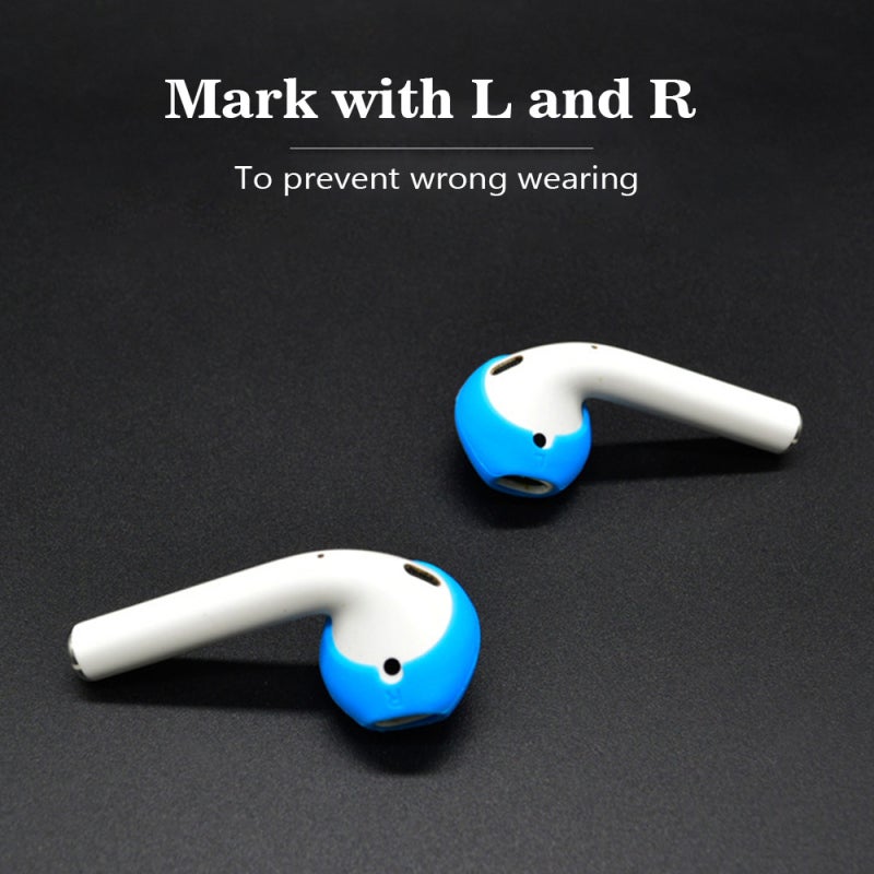 Silicone Earphone Tips: White Ultra-thin Soft Silicone For All-day Comfort - Precision Holes For Perfect Fit Superior Sound Quality, L/R Marked Charging Case Compatible Earbud Tips For Workout Exercis - Image 3