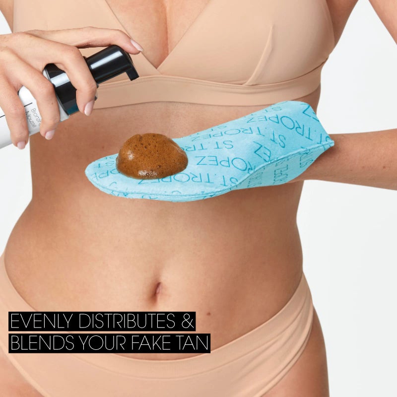 St.Tropez Double-Sided, Waterproof, Velvet Self Tan Applicator Mitt, 1 ct - Image 4