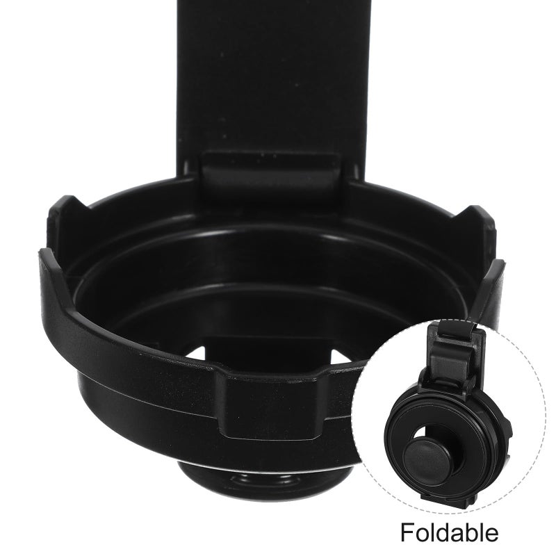 Black Car Backseat Cup Holder Headrest Hook Portable Automotive Drink Bottle Holder - Image 4