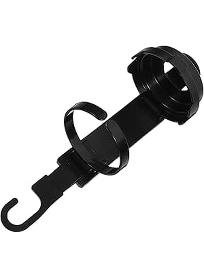 Black Car Backseat Cup Holder Headrest Hook Portable Automotive Drink Bottle Holder - Image 1