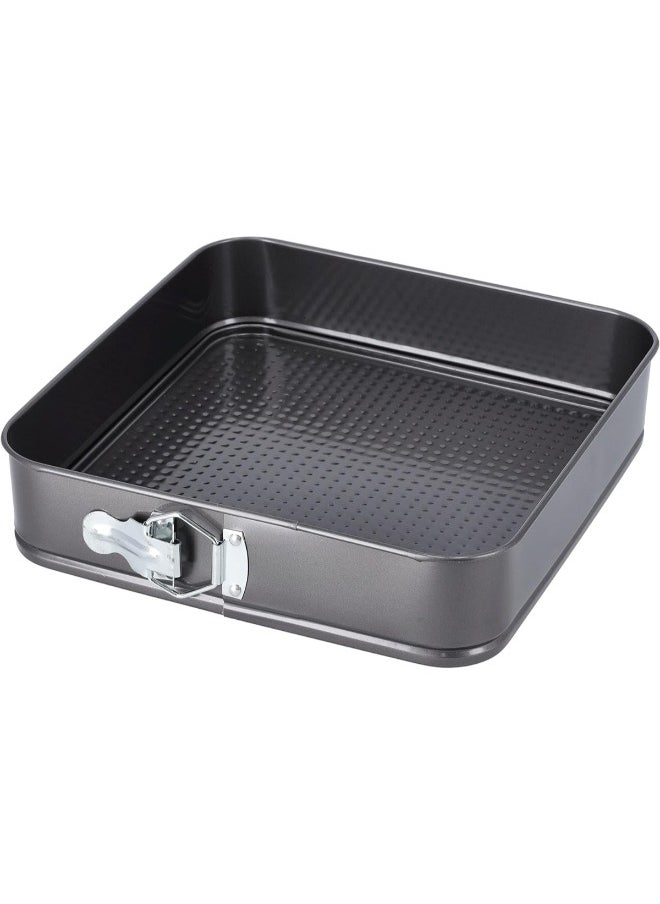 Generic - 3-Piece Springform Set - Mini Non-Stick Cheesecake Pan, Leak-Proof Rectangle & Round/Heart-Shaped Cake Pans with Quick-Release Latch - Bakeware for Baking Delights. - Image 1