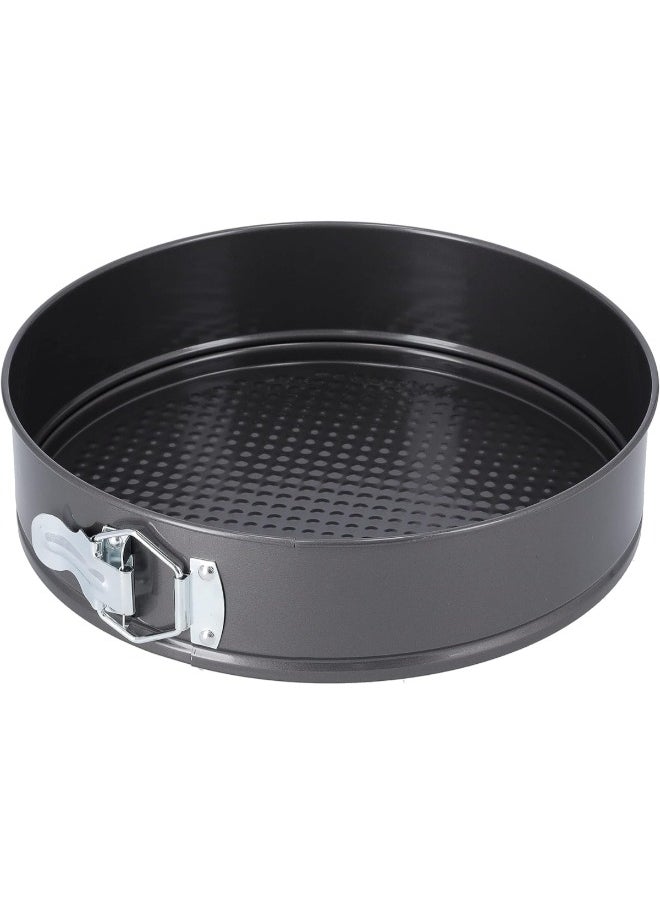 Generic - 3-Piece Springform Set - Mini Non-Stick Cheesecake Pan, Leak-Proof Rectangle & Round/Heart-Shaped Cake Pans with Quick-Release Latch - Bakeware for Baking Delights. - Image 1