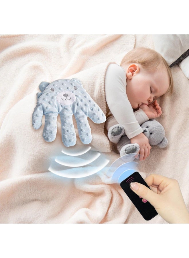 Baby Soothing Palm, Baby Patter for Sleep, Baby Startle Prevention Hand Glove, Electric Baby Hand Sleep Soothers Pillow, Red Bean Filling, Cute for Newborns, Baby Girl, Baby Boy - Image 2
