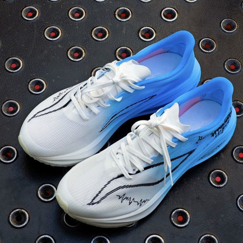Running Essential Ultra-Light Fly Electric 5 Running Shoes Rebound Shock Absorption Racing C4 Shoes - Image 1