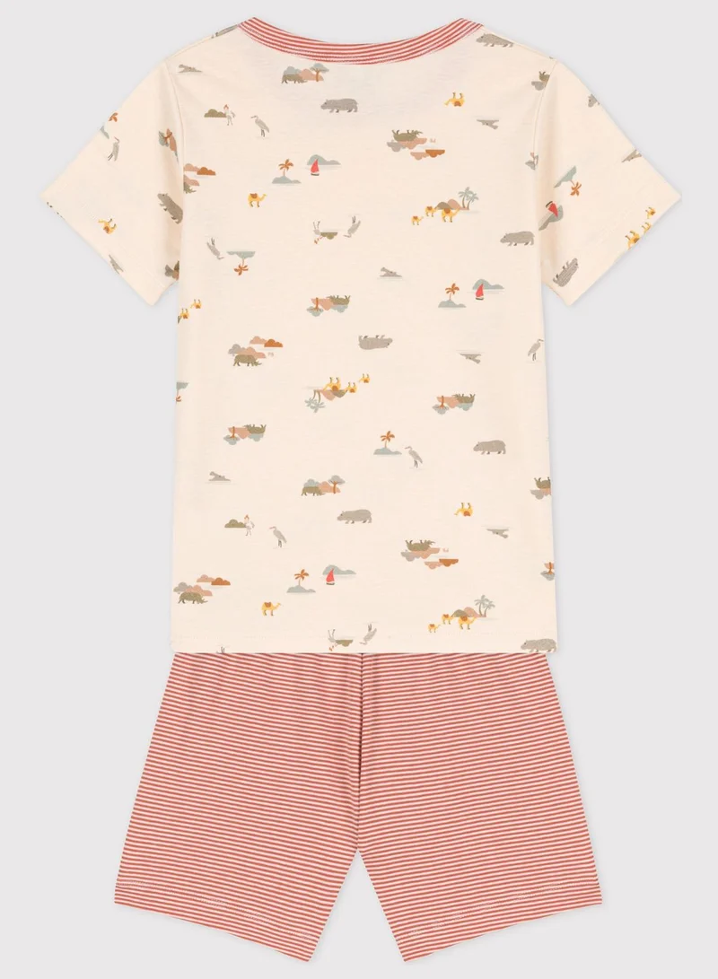 Petit Bateau Youth Printed Pyjama Set