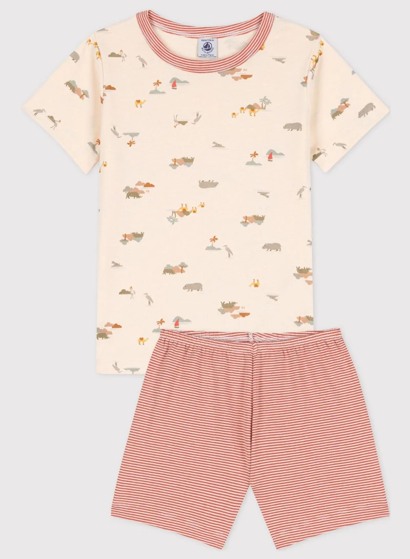Petit Bateau Youth Printed Pyjama Set