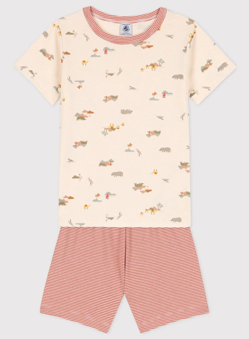 Petit Bateau Youth Printed Pyjama Set