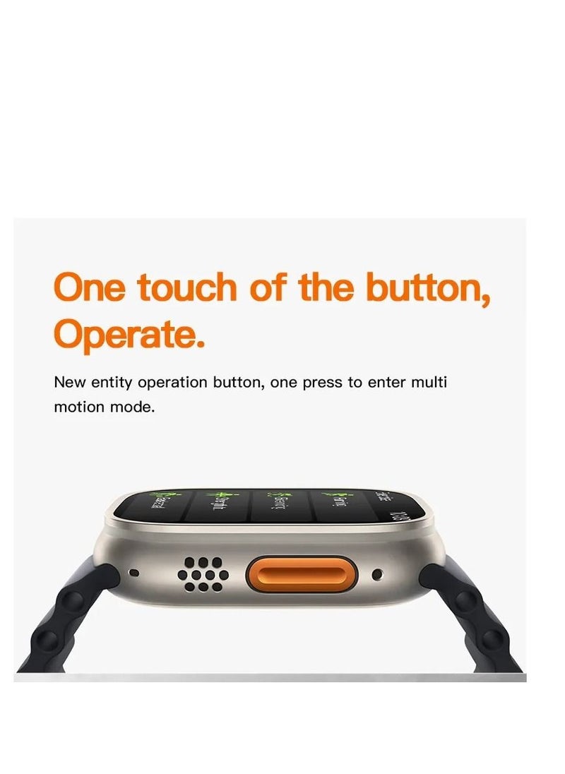 AROAQ - T900 Ultra Wireless Charging Smart Watch - Image 1