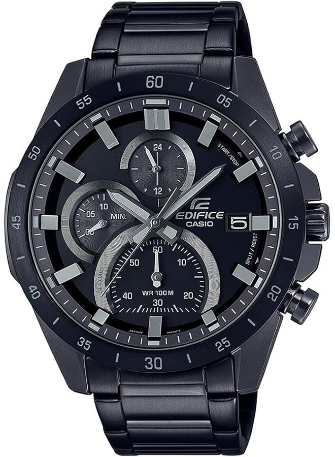 CASIO Men's stainless steel chronograph watch EFR-571MDC-1AVUDF - Image 1