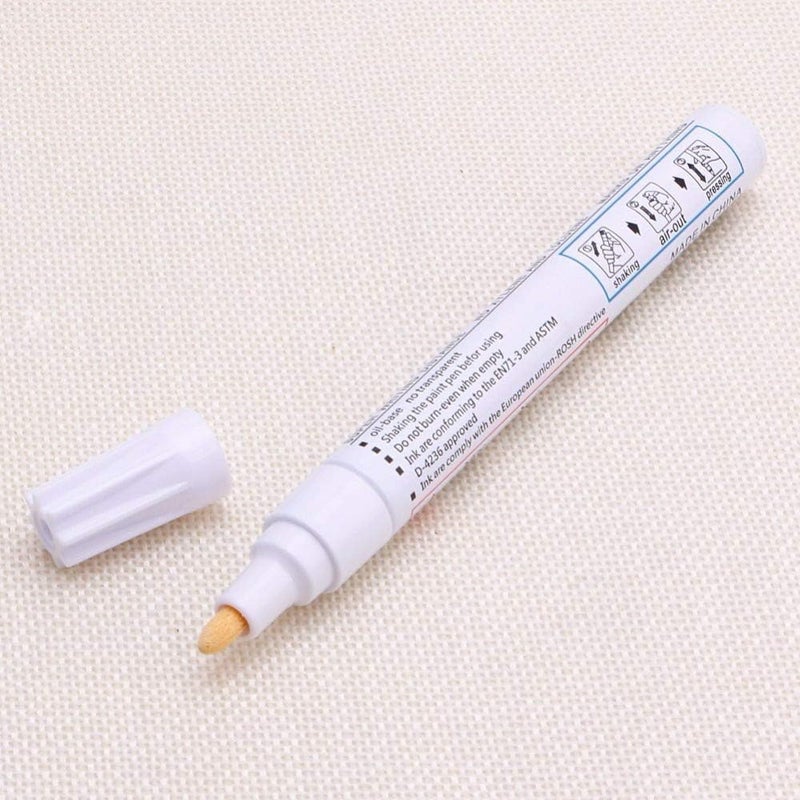 SIPA 5 Pcs Car Moto Auto Permanent Tyre Tread Rubber Marker Paint Pen Waterproof New - Image 1