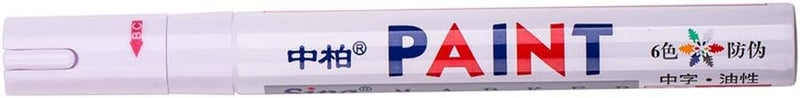 SIPA 5 Pcs Car Moto Auto Permanent Tyre Tread Rubber Marker Paint Pen Waterproof New - Image 2