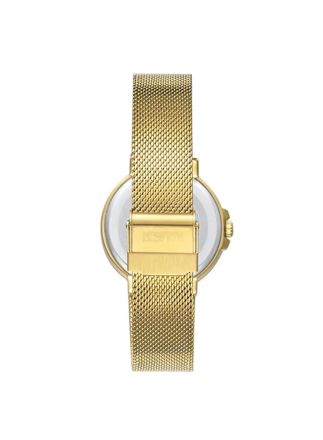 إكستاسي Women's Stainless Steel Multi Function Watch E23603-GMGC - 38 mm