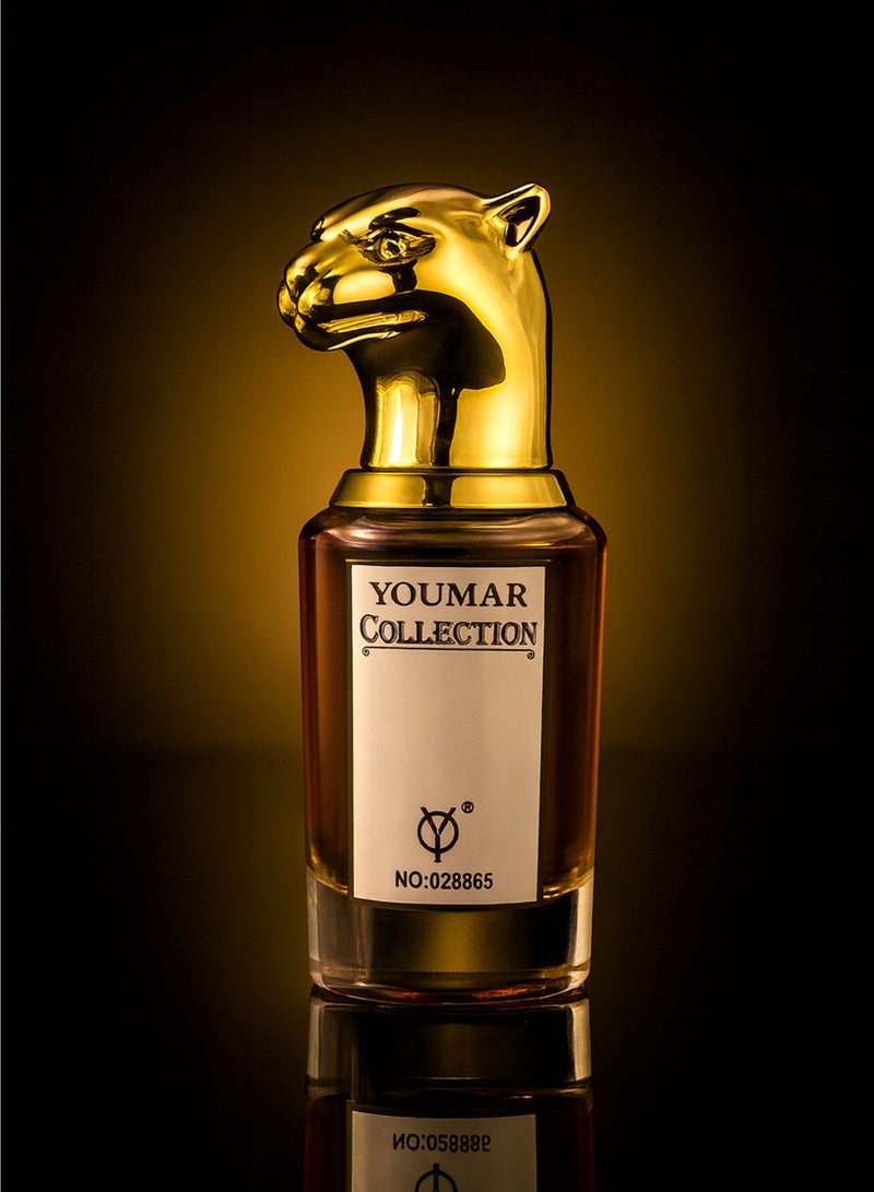 يومار عطر نسائي طويل الأمد من مجموعة يومار رقم 8865، سعة 25 مل | عطر فاخر للنساء برائحة منعشة من التوابل والورد والبنفسج والخشب والأزهار الصفراء | عطر زهري فاخر للنساء - Image 2