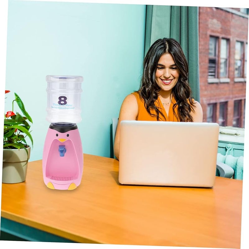 Mini Penguin Water Dispenser Cute Portable Fountain Drink Machine Easy to Clean Random Color - Image 5