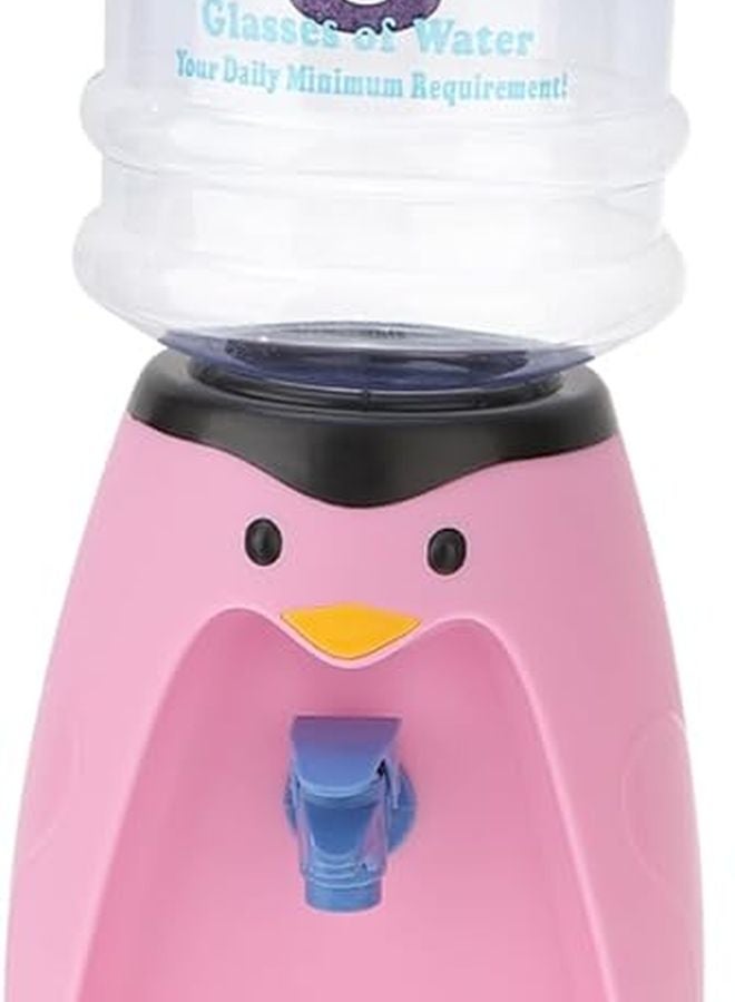 Mini Penguin Water Dispenser Cute Portable Fountain Drink Machine Easy to Clean Random Color - Image 2