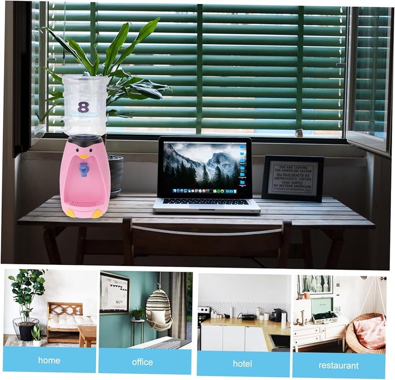 Mini Penguin Water Dispenser Cute Portable Fountain Drink Machine Easy to Clean Random Color - Image 4