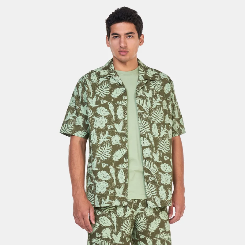 NEW ERA Men's Allover Print Woven Shirt
