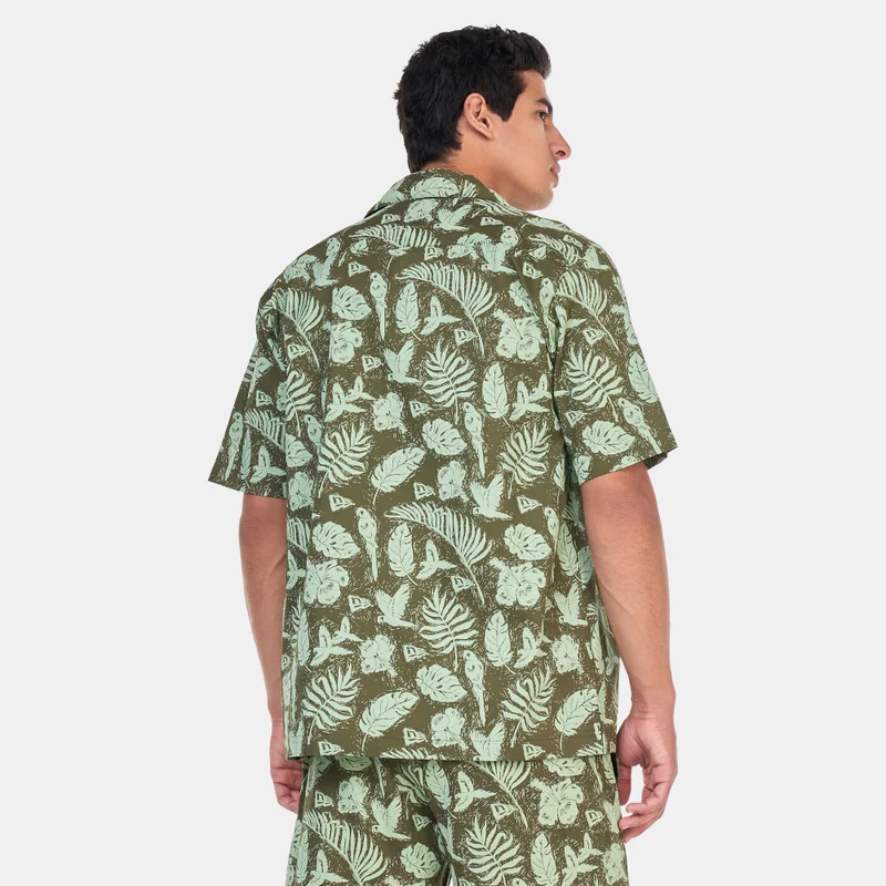 NEW ERA Men's Allover Print Woven Shirt