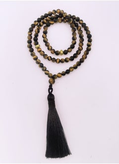 Fianser Prayer Beads 100% Natural Tiger Eye Stone Tasbih Handmade Tasbeeh Zikr 99 6mm Dua Exquisite Tassels Muslim Islamic Arabic  - Image 5