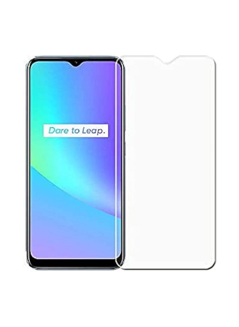 Super Tempered Glass Screen Protector Clear Designed For Realme C25  Full Screen Coverage And Bubble Free - Image 1