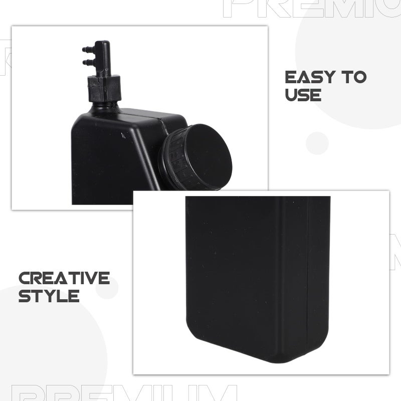 Plotter Ink Cartridge Refill Kit 500ml Black Plastic Bottle with Double Spout - Image 4