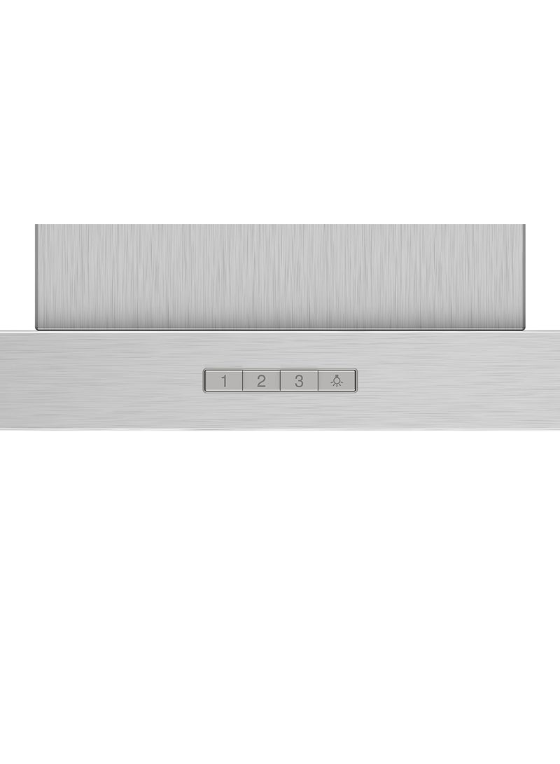 BOSCH Wall-Mounted Cooker Hood with LED Illumination, 60 cm, with Metal Grease Filter Built-In 100 W DWB64BC51B Stainless Steel - Image 2