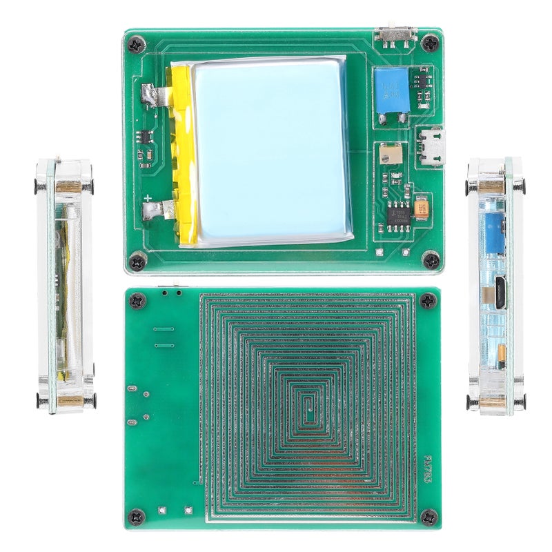 7.83Hz Schumann Waves Generator Sound Improving Low Frequency Pulse Intelligentize Squarewave Generators Circuit Board Precise Frequency Built-in Rechargeable Lithium Battery with USB Cable - Image 3