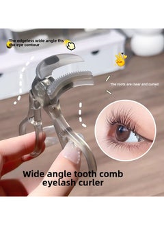 Goolsky Eyelash Curler with Eyelash Comb, Lash Curler with Silicone Refill Pads Suitable for all eye shapes Curl up to one day Easy to operate No Pinching or Pulling eyelash Eye Makeup Tool  - Image 1