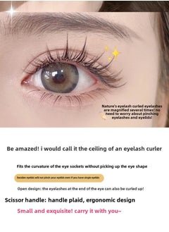 Goolsky Eyelash Curler with Eyelash Comb, Lash Curler with Silicone Refill Pads Suitable for all eye shapes Curl up to one day Easy to operate No Pinching or Pulling eyelash Eye Makeup Tool  - Image 3
