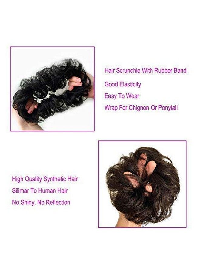 Drishti Hair Bun Juda For Girl And Women (Black) Set Of 2 - Image 5