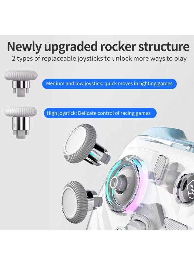 AOLION K10 Wireless Gamepad Gaming Controller With Charging Dock RGB Hall Effect Joystick Trigger For Nintendo Switch/PC/Phone - Image 2