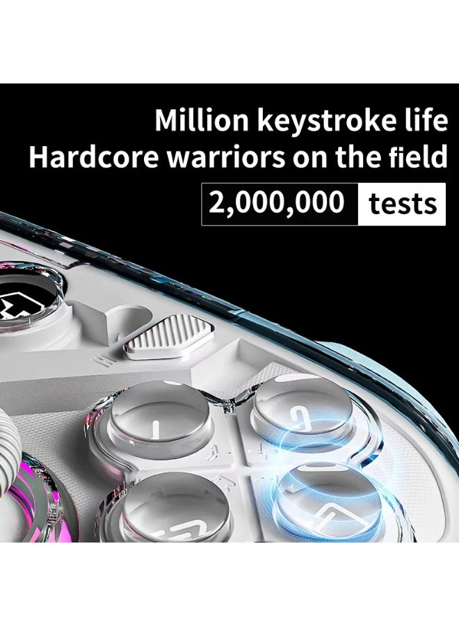 AOLION K10 Wireless Gamepad Gaming Controller With Charging Dock RGB Hall Effect Joystick Trigger For Nintendo Switch/PC/Phone - Image 3