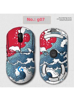 Anti-slip Mouse Stickers Logitech GPW One Or Two Generation GPROX Special All-inclusive Sweat-absorbent Anti-sweat Hand Stickers Lizard Skin-Color:GPW Second Generation [07]]